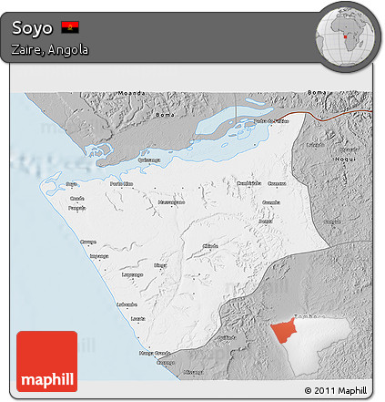 Gray 3D Map of Soyo