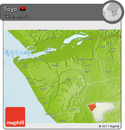Physical 3D Map of Soyo