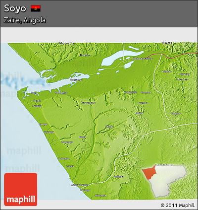 Physical 3D Map of Soyo