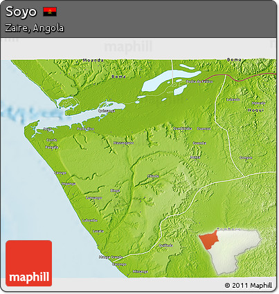 Physical 3D Map of Soyo