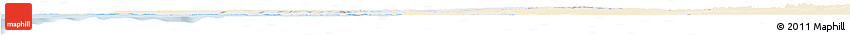 Classic Style Horizon Map of Soyo, single color outside