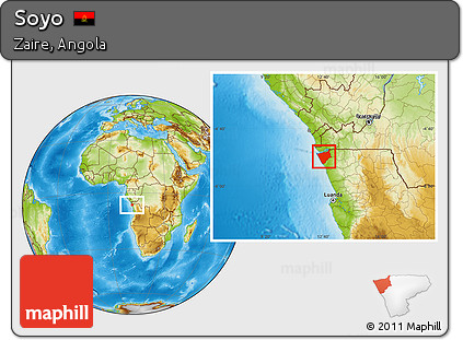 Physical Location Map of Soyo