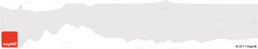 Shaded Relief Horizon Map of Anguilla, cropped outside