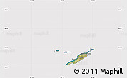 Satellite Map of Anguilla, cropped outside