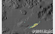 Satellite Map of Anguilla, darken, desaturated