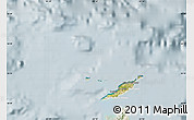 Satellite Map of Anguilla, lighten