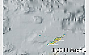Satellite Map of Anguilla, lighten, semi-desaturated