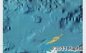 Satellite Map of Anguilla, political shades outside, satellite sea