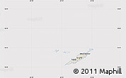 Shaded Relief Map of Anguilla, cropped outside