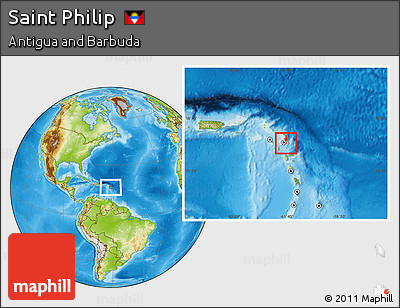 Physical Location Map of Saint Philip