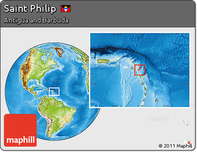 Physical Location Map of Saint Philip