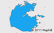 Political Simple Map of Saint Philip, cropped outside