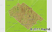 Satellite 3D Map of Carlos Tejedor, physical outside