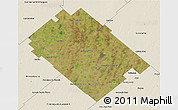 Satellite 3D Map of Carlos Tejedor, shaded relief outside