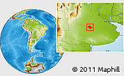 Physical Location Map of Carlos Tejedor