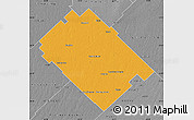 Political Map of Carlos Tejedor, desaturated