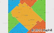 Political Map of Carlos Tejedor