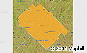Political Map of Carlos Tejedor, satellite outside