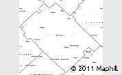 Blank Simple Map of Carlos Tejedor