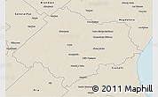 Shaded Relief 3D Map of Chascomus