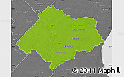 Physical Map of Chascomus, desaturated