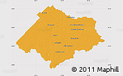 Political Map of Chascomus, cropped outside