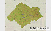 Satellite Map of Chascomus, lighten