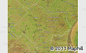 Satellite Map of Chascomus