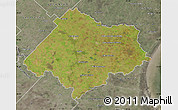 Satellite Map of Chascomus, semi-desaturated