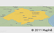 Savanna Style Panoramic Map of Chascomus