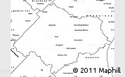 Blank Simple Map of Chascomus
