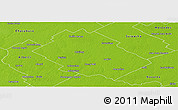 Physical Panoramic Map of Chivilcoy
