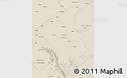Shaded Relief 3D Map of Coronel Suarez