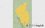 Savanna Style Map of Coronel Suarez