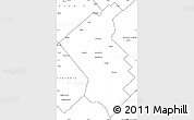 Blank Simple Map of Coronel Suarez