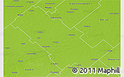 Physical 3D Map of Daireaux