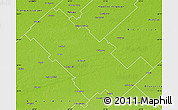Physical Map of Daireaux