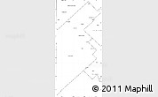 Blank Simple Map of Puan