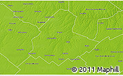 Physical 3D Map of Salto