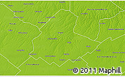 Physical 3D Map of Salto