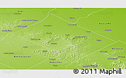 Physical Panoramic Map of Tandil