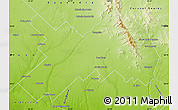 Physical Map of Tornquist