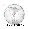 Outline Map of Tres Arroyos