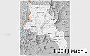 Gray 3D Map of Catamarca