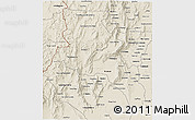 Shaded Relief 3D Map of Catamarca