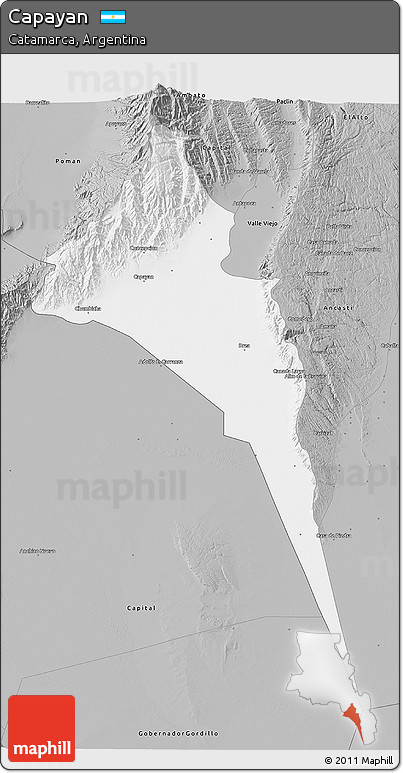 Gray 3D Map of Capayan