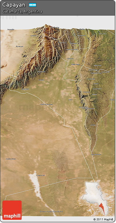 Satellite 3D Map of Capayan