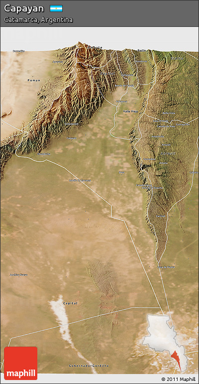 Satellite 3D Map of Capayan