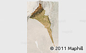 Satellite 3D Map of Capayan, lighten