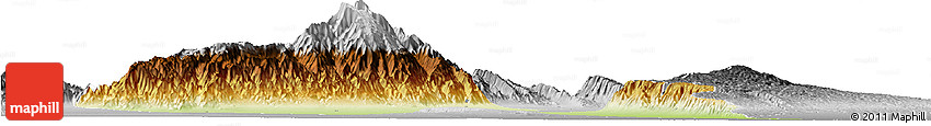 Physical Horizon Map of Capayan, desaturated
